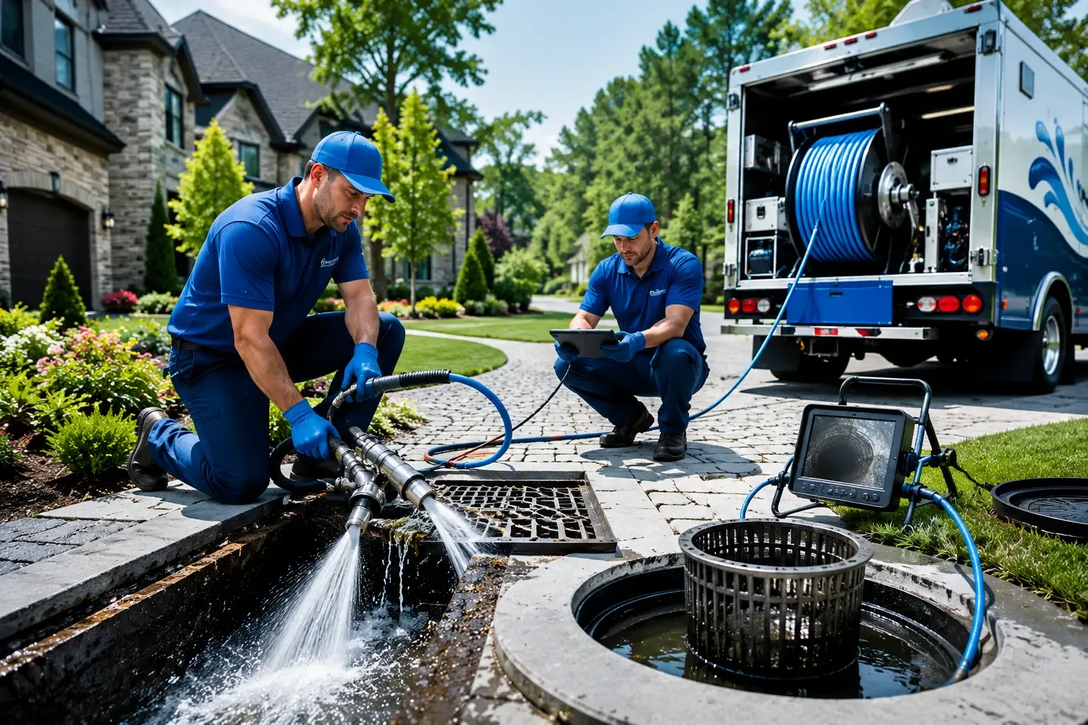 Local outdoor drain cleaning professionals in Stanton, IA